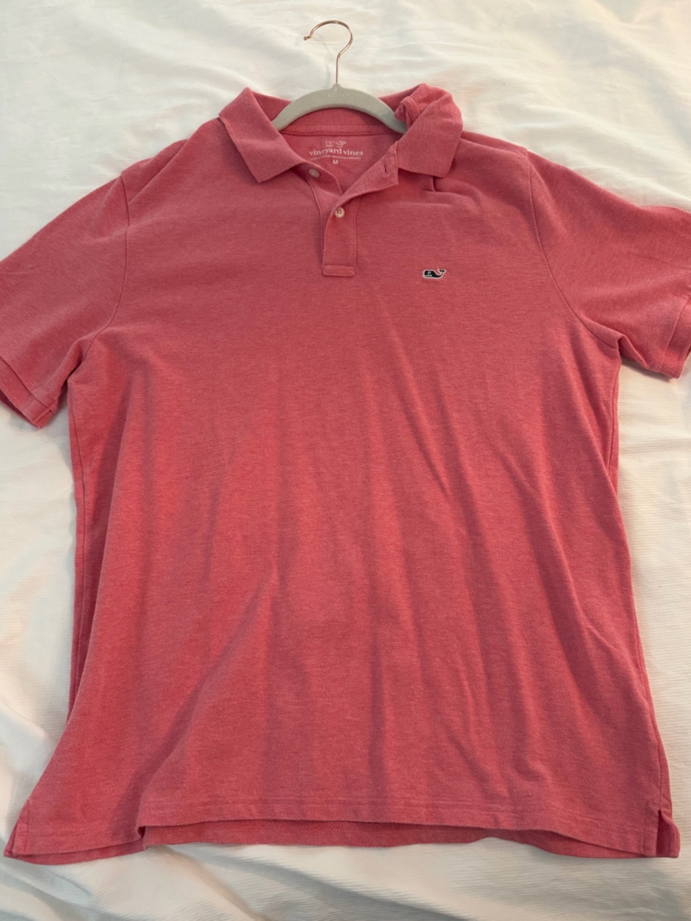 Vineyard Vines Polo — Heathered Rose/Pink / Medium